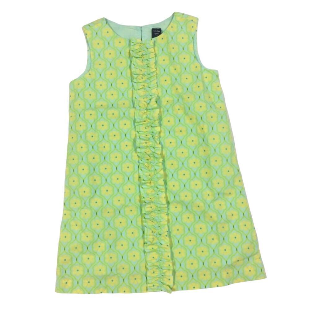 Baby Gap Dress sz 4T Baby Gap Shift Dress Yellow Floral Dress